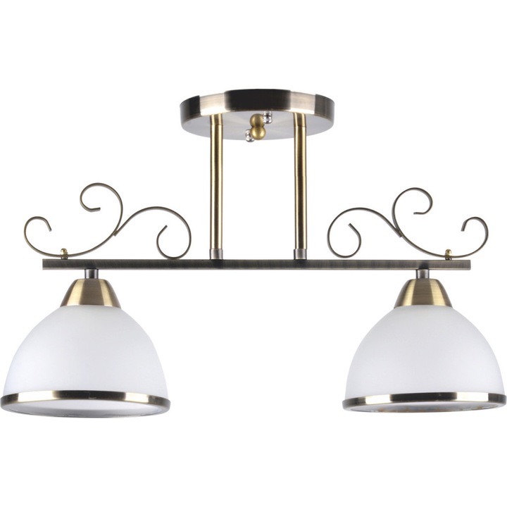 Mennyezeti lámpa, 2 izzó E27 Vas LY 3190 KLAUSEN