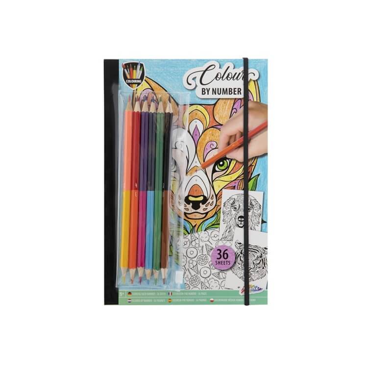 Categoria handmade carti de colorat pentru adulti si creioane colorate