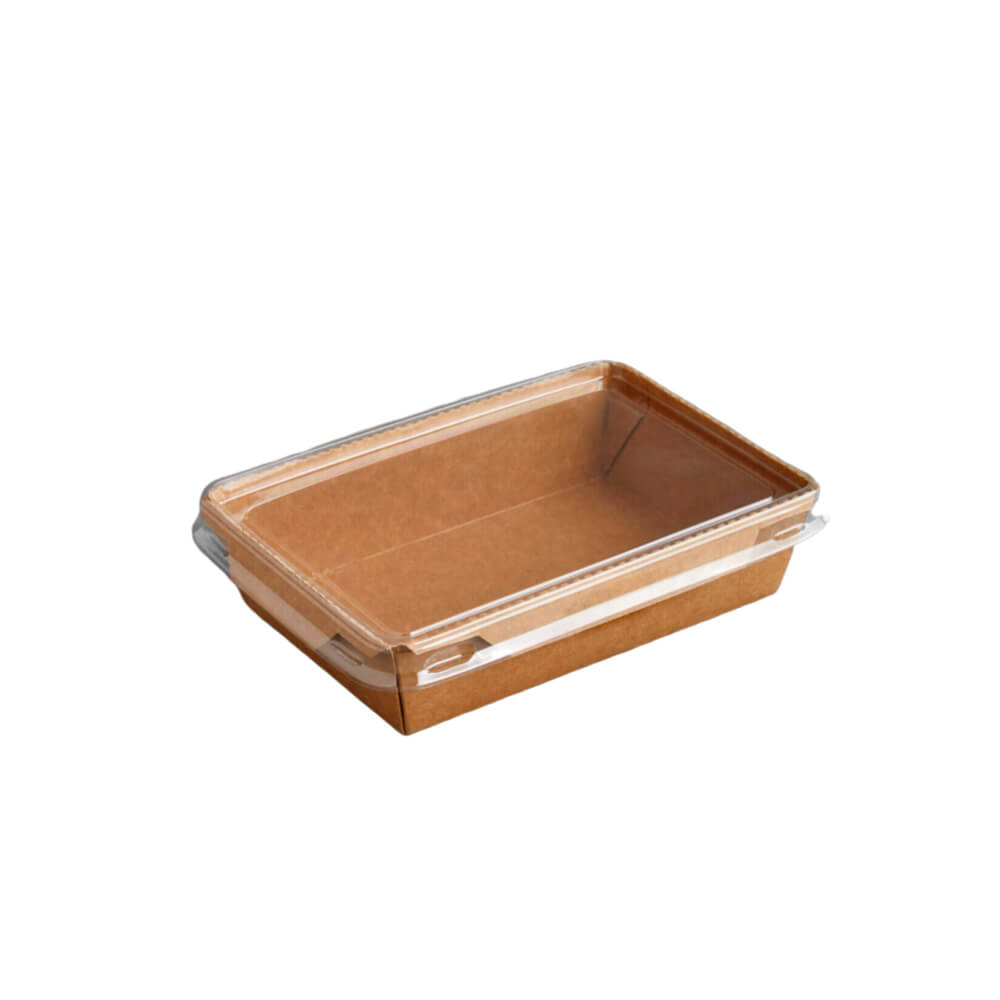 Комплект 100 тави TUK 750 CC, 150x100x40 mm, с прозрачен капак ...
