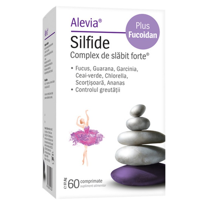 Silfide Complex de slabit Forte Plus Fucodain, 60 comprimate, Alevia