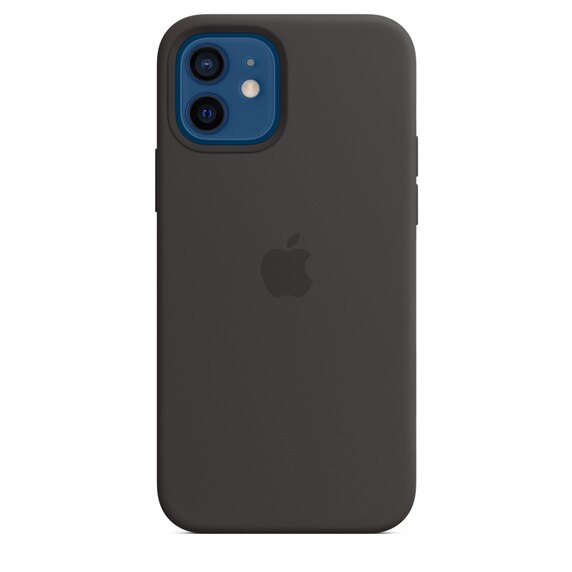 Husa de protectie Silicon pentru iPhone 12 Mini Black