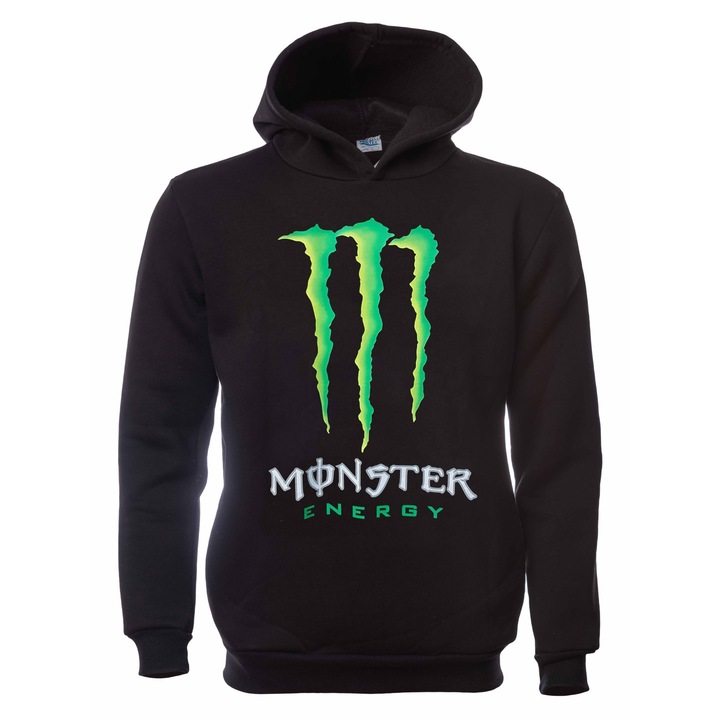 Pulcsi gyerekeknek Printex, Monster energy, Fekete
