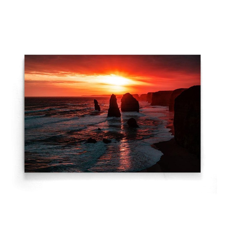 Tablou, Walljar, Cei 12 apostoli - Australia, Mare, Print digital, Fara rama, 50 x 70 cm, Multicolor
