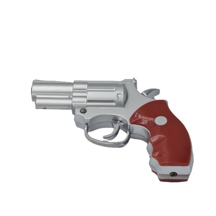 Пистолетна запалка, газ, модел револвер, електрошок, m4, 11 x 7 см, Dalimag