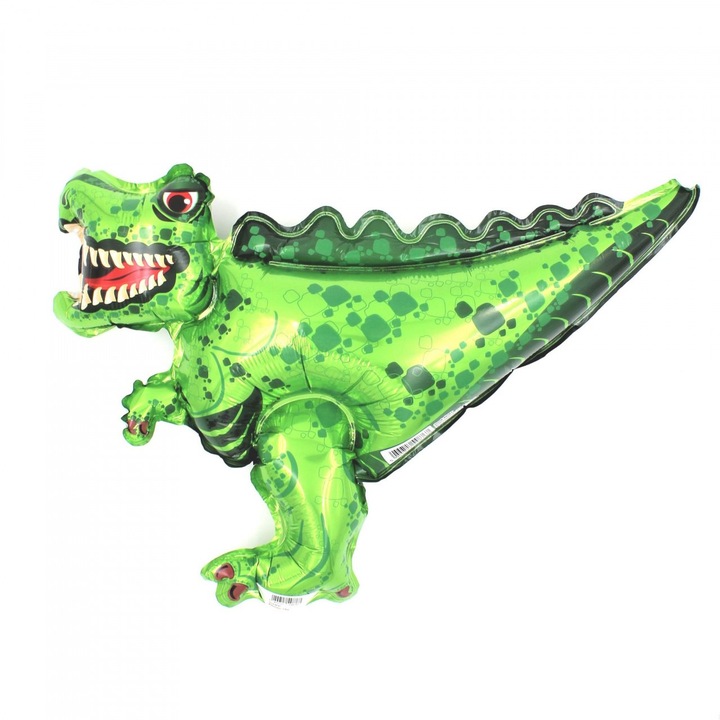 Balon zoo pentru copii T-rex verde