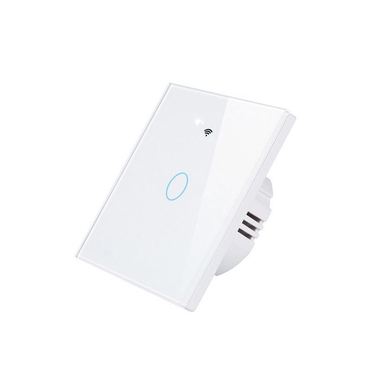 Canal comutator Simplife Smart WiFi RF 1, alb