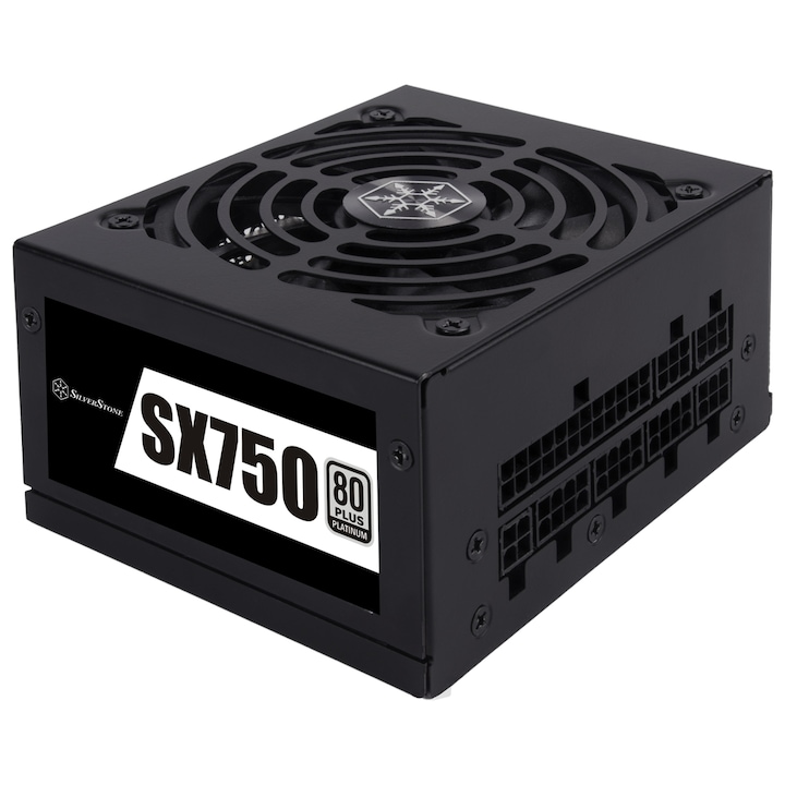 Захранващ блок SilverStone SX750 Platinum, SFX, 750w, PFC Active