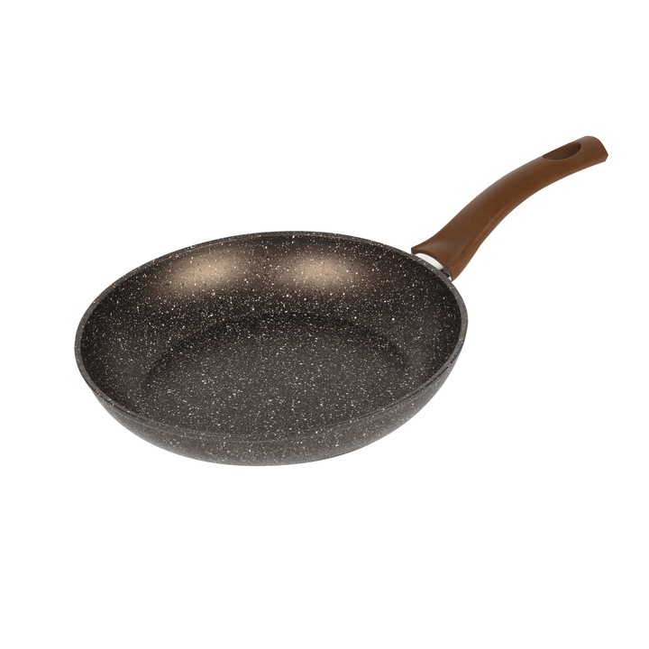 Tigaie, Bergner, 24 cm, Gri inchis