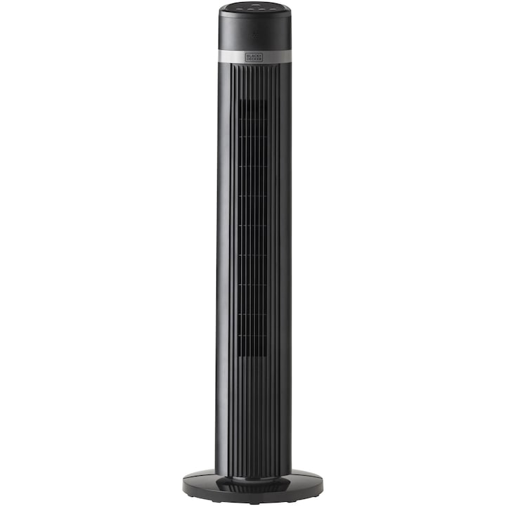 Вентилатор - кула Black & Decker BXEFT50E, 4 скорости, Таймер, Дистанционно, Безшумен режим, H 102 см