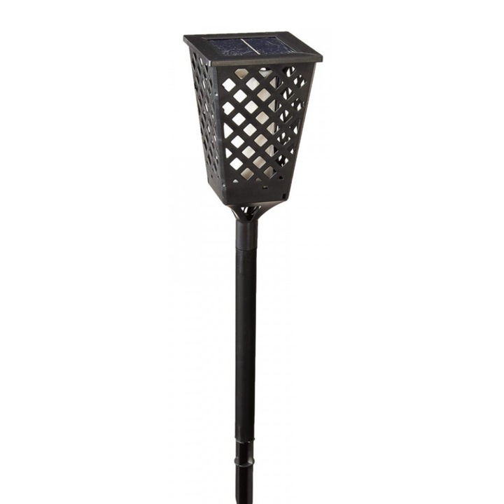 Lampa Solara pentru Gradina Tip Flacara Inaltime 1m