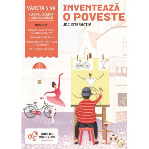 Joc Chalk and Chuckles Interactiv Inventeaza o Poveste