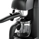 Espressor manual Heinner HEM-150BK, 3.5 bari, 240 ml, Negru