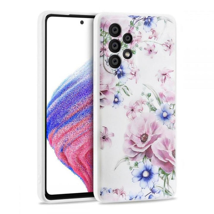 Калъф Tech-Protect Mood, съвместим с Samsung Galaxy A53 5G Blossom Flower