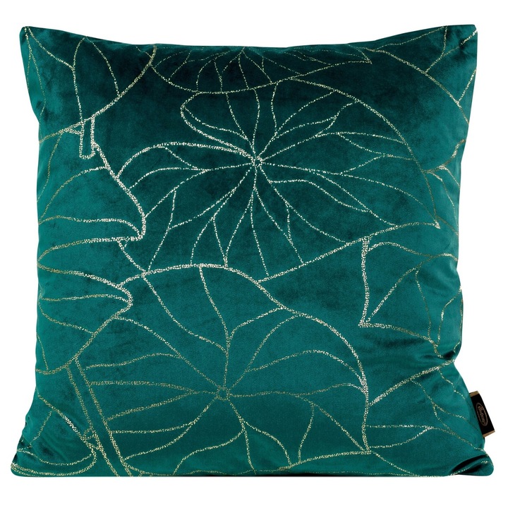 Fata de perna decorativa blink-17 45x45 Eurofirany turcoaz inchis