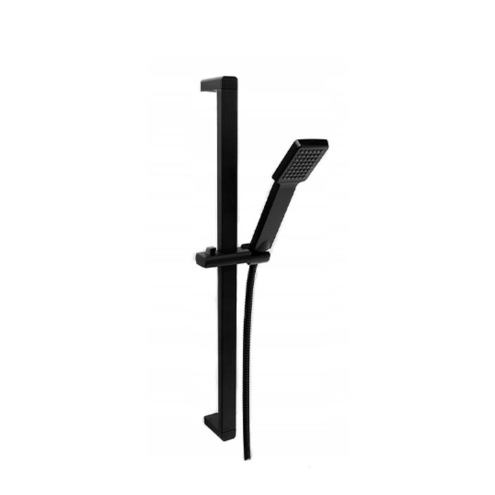 Set de dus, LUNART, Negru mat