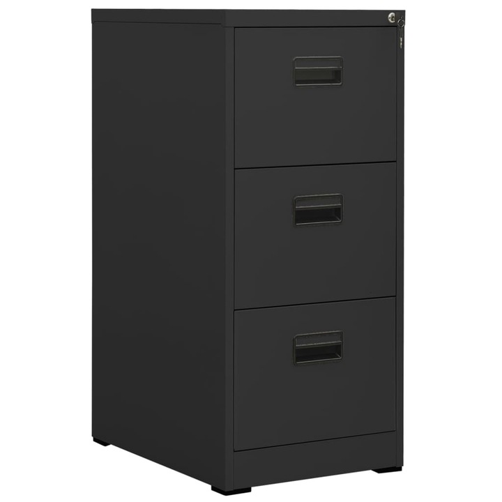 Шкаф за папки vidaXL , антрацит, 46 x 62 x 102.5 см, стомана