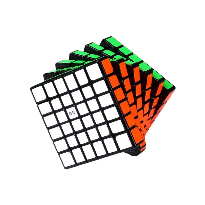 Куб 6x6x6, QiYi QiFan W SpeedCube, черен, 466CUB-1