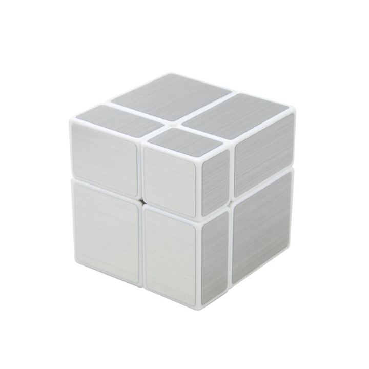 Mágikus kocka 2x2x2x2 ShengShou tükör, ezüst, 451CUB