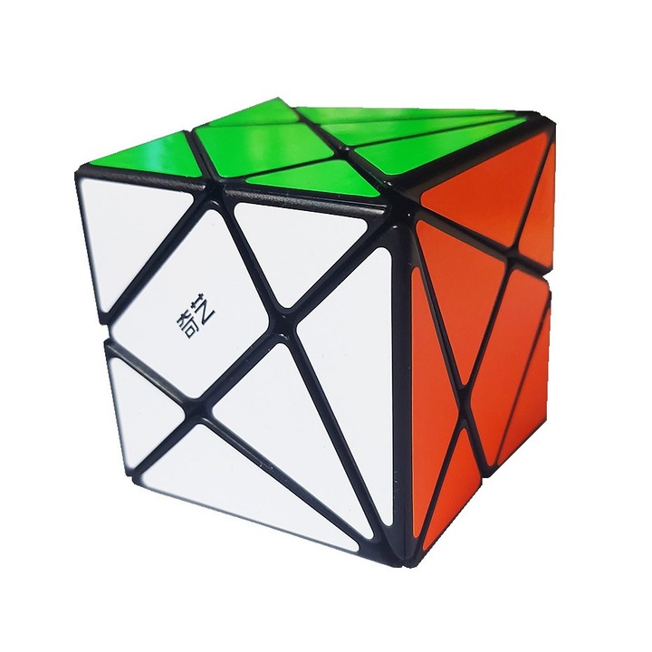 Рубик Cube Magic 3x3x3 QiYi Axis Speedcube, Черен, 461 CUB