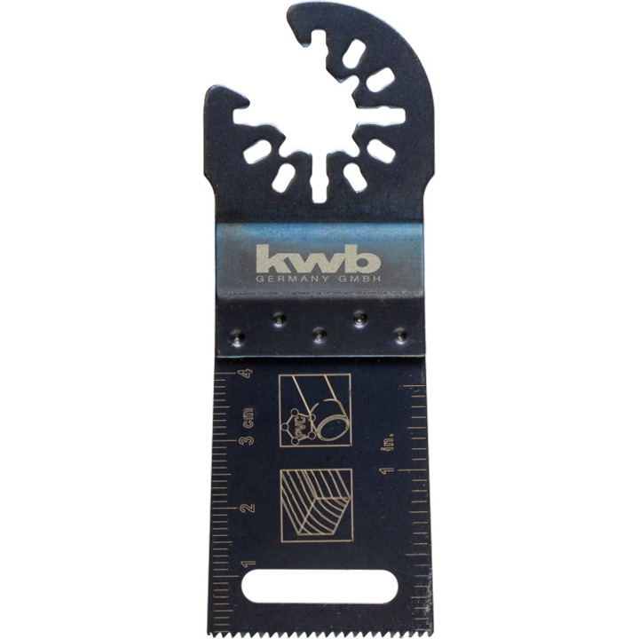 Lama de taiere unealta multifunctionala, KWB, 34x44mm