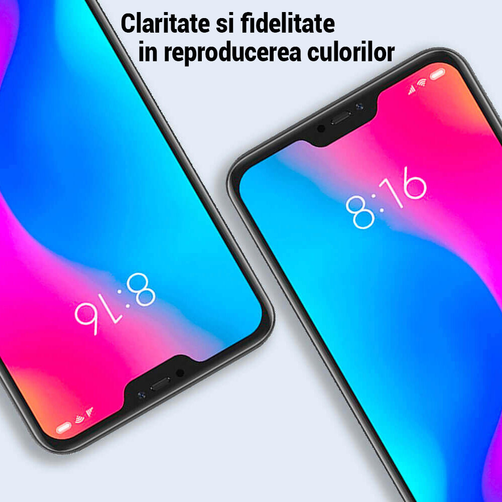 Folie ecran 3MK HardGlass Max Lite, pentru Motorola Moto E40 / Moto E30