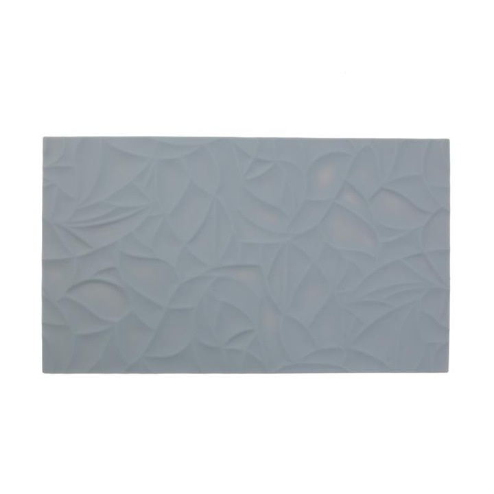 Hengerelt dekorációs szilikon lap, ráncos, 0,3 x 29,5 x 16,8 cm