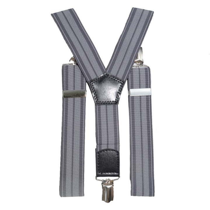 Регулируеми тиранти за деца Mini Junior BRGL-GR, Сиви