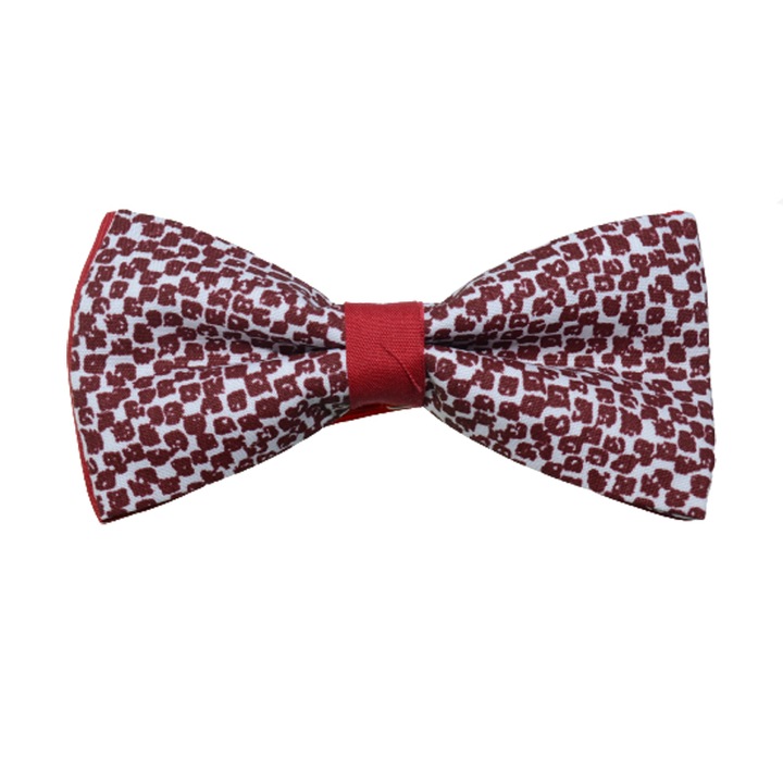 Papion pentru baieti Jankes PJK-17, Visiniu