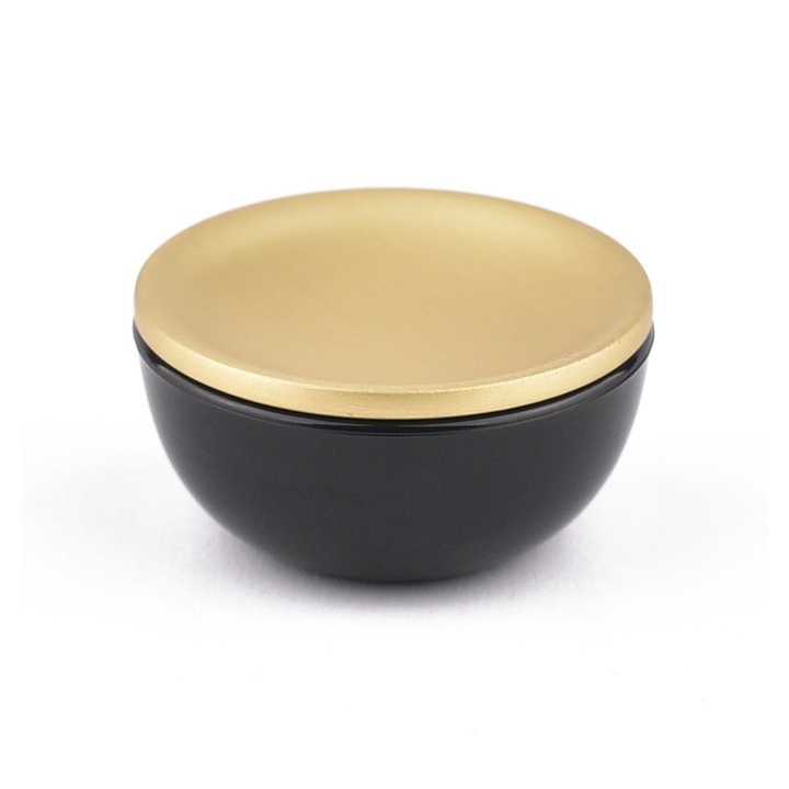 Buton pentru mobila Tamer, finisaj alama satin CB, Ø 50 mm