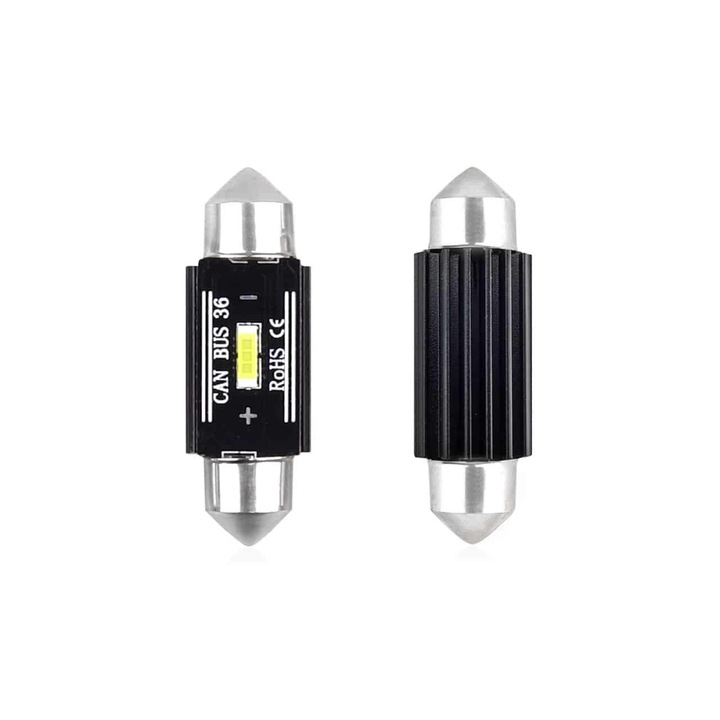 2 db autós izzó készlet LED Canbus, C5W, MK-3