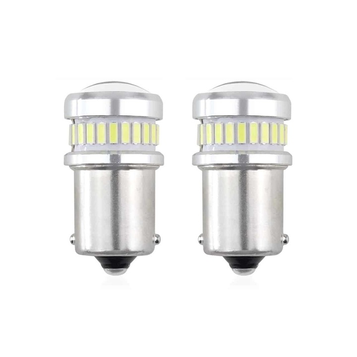 Set 2 becuri auto cu LED Canbus P21 R5W/R10W, Mct Cars 24227