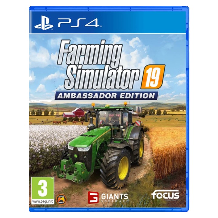Игра Farming Simulator 19 Ambassador издание за PlayStation 4
