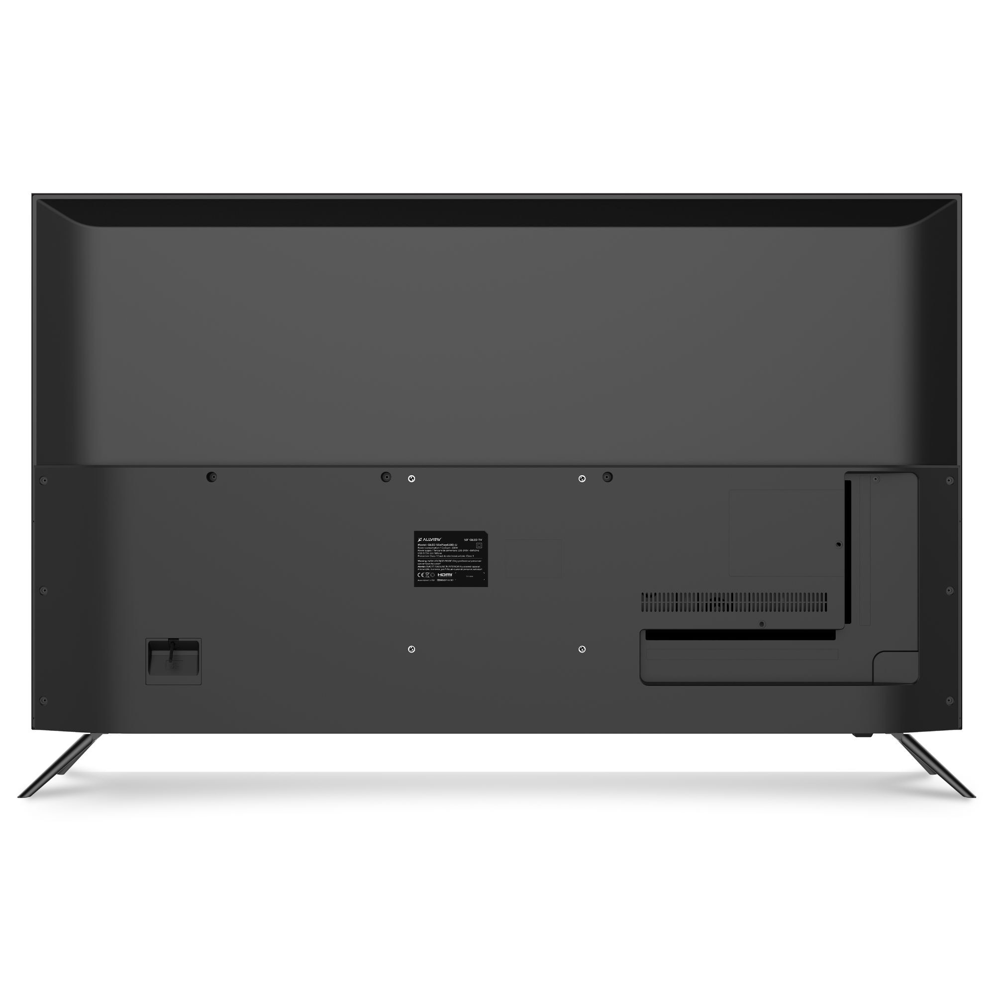 Televizor QLED Smart Allview, sistem de operare Android TV 9.0, rezolutia Ultra HD / 4K, tehnologie HDR, Wireless, LAN, Bluetooth, diagonala de 126 cm, negru