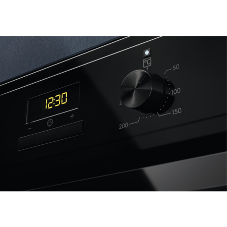 Cuptor incorporabil Electrolux EOF3H50BK, Electric, 65 l, 9 programe, Convectie, SourroundCook, Grill, Clasa A, Negru