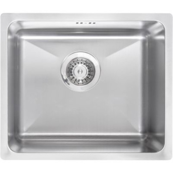 Chiuveta Deante, Otel, 78x43 cm, Argintiu