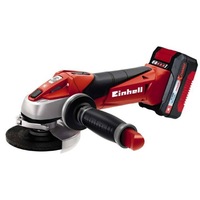 Polizor unghiular, Einhell, TE-AG 18 Li, cu acumulator, Rosu/Negru