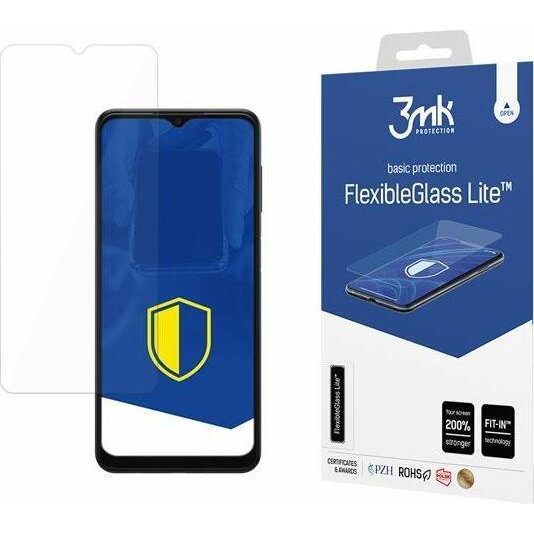 Folie ecran 3MK FlexibleGlass Lite, pentru Samsung Galaxy A13 5G / Galaxy A04s, Structura hibrida, 6H, 0.16 mm, Transparent
