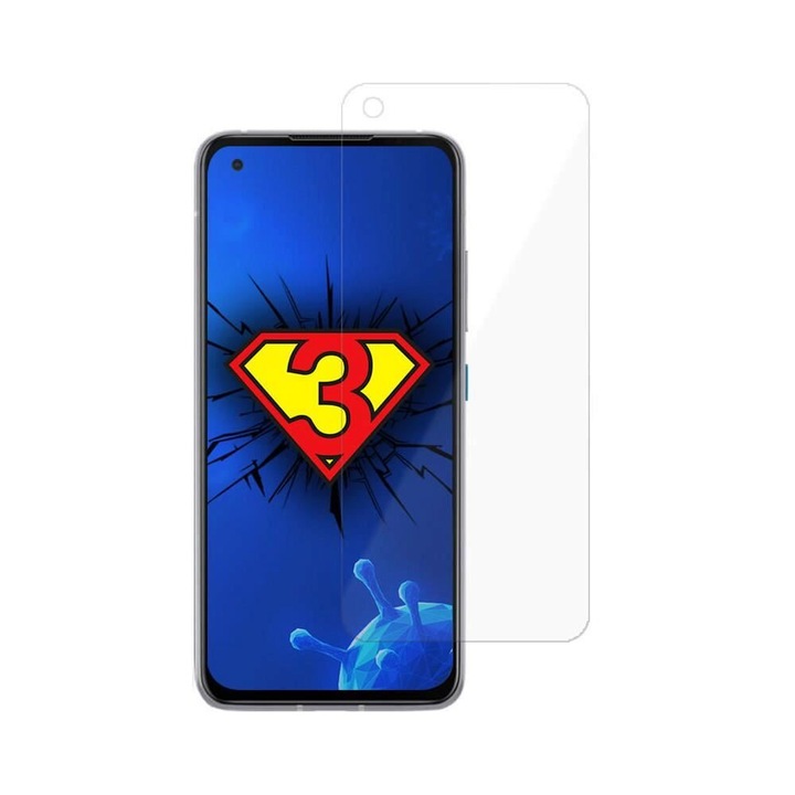 Екранно фолио 3MK SilverProtection+, за Asus Zenfone 8, пълно покритие, гел нанасяне, прозрачно