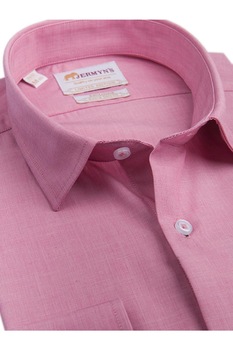 Camasa Roz Barbati JERMYN'S - Exclusive Slim Fit Fil a Fil Camasa Roz Barbati JERMYN'S - Exclusive Slim Fit Fil a Fil