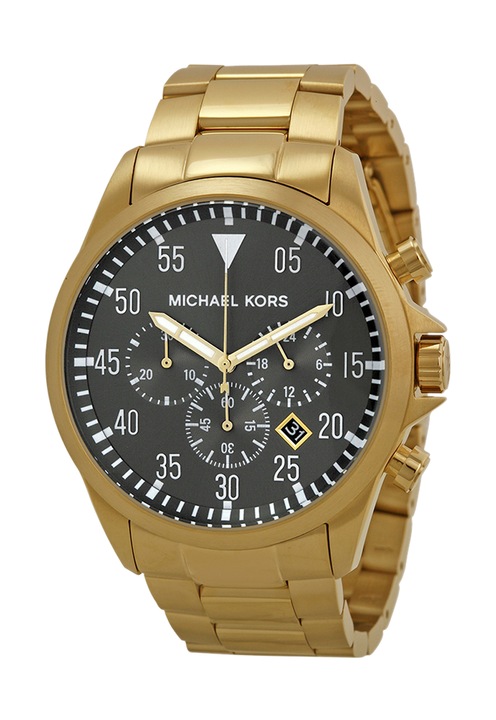 Ceas cronograf auriu Gage, de barbati, Michael Kors, MK8361