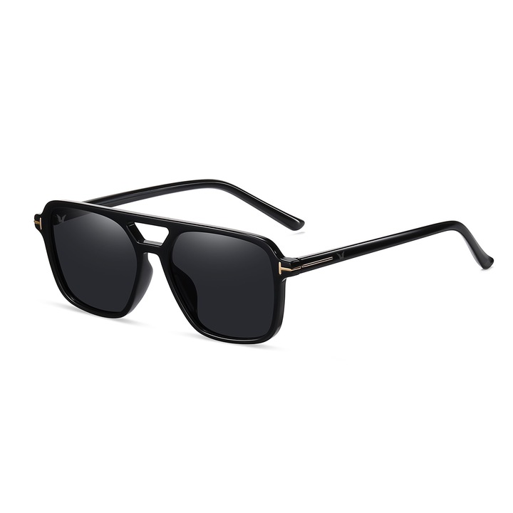Слънчеви очила uVision Marco Clear, Универсален, Черен