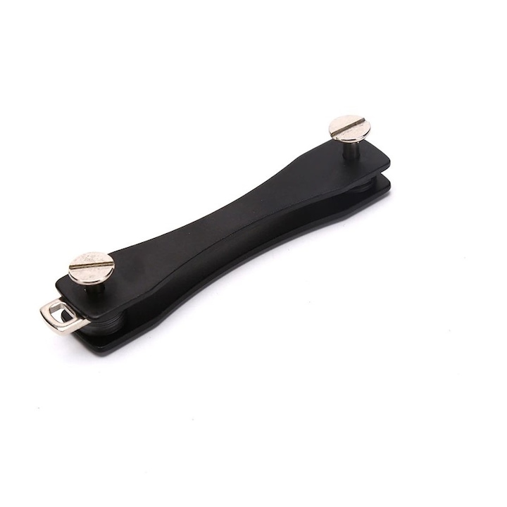 Kés típusú kulcstartó több kulcshoz, és 8,80 cm-es fekete