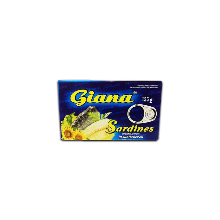 Sardine Giana in Ulei 125g/6 cutie