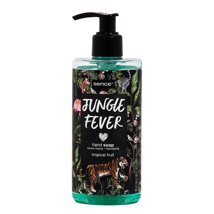 Течен сапун Sence Beauty с помпа, 300 мл, Тропически плодове