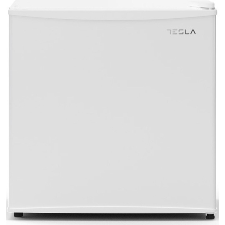 Хладилник минибар Tesla RS0400M1, 43 л, Клас F, Реверсивна врата, H 49.2 см, Бял