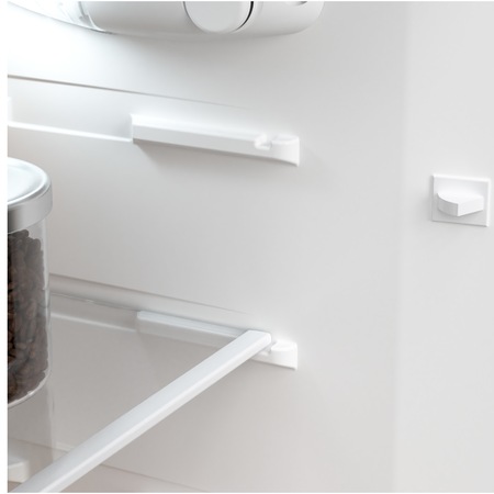 Frigider cu doua usi Tesla RD2100MS1, 207 l, Iluminare LED, Clasa F, H 143 cm, Silver