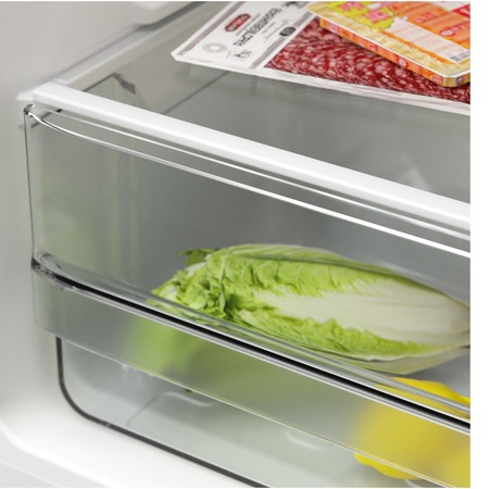 Frigider cu doua usi Tesla RD2100MS1, 207 l, Iluminare LED, Clasa F, H 143 cm, Silver