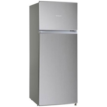 Frigider cu doua usi Tesla RD2100MS1, 207 l, Iluminare LED, Clasa F, H 143 cm, Silver