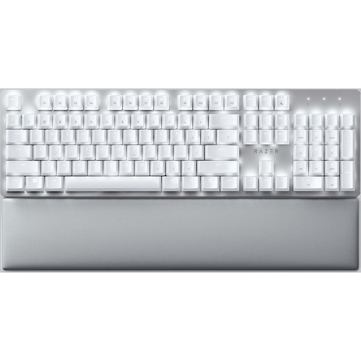 Tastatura fara fir, Razer, Pro Type Ultra, Distributie internationala SUA, Alb