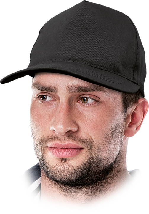 Шапка, Полиестер/Памук, Пролет-Лято, Черна